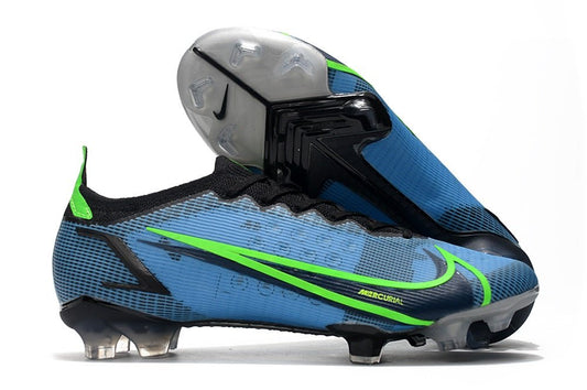 Nike Mercurial Vapor 14 Elite FG – Bleu Noir Volt - FootXPert