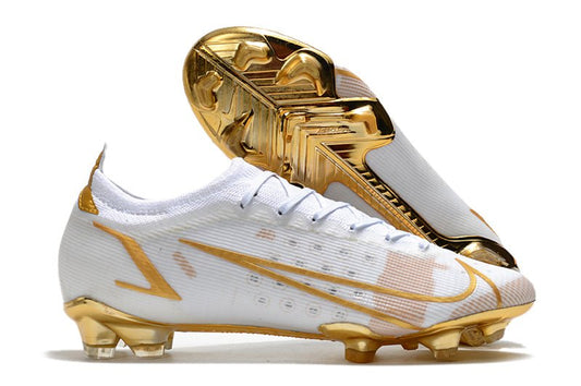 Nike Mercurial Vapor 14 Elite FG – Or Blanc - FootXPert