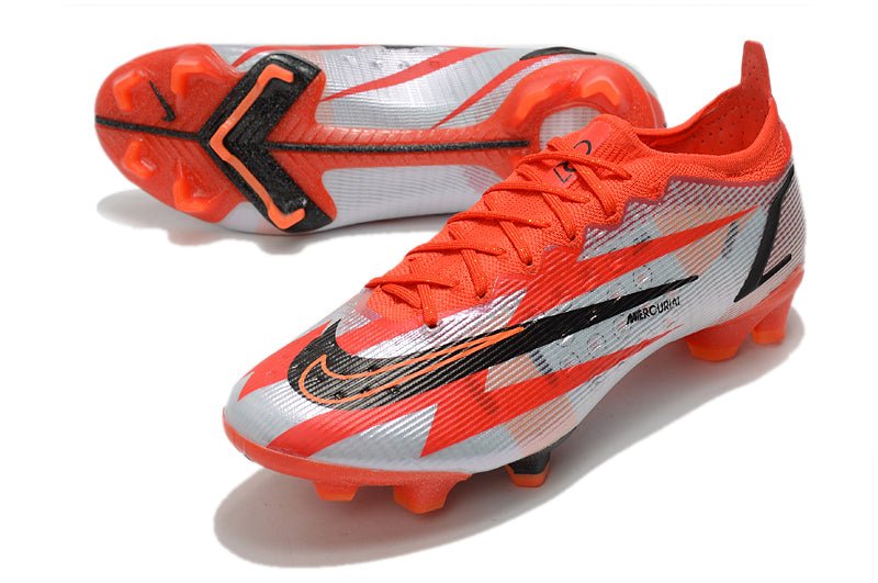Nike Mercurial Vapor 14 Elite FG – Rouge Piment Noir Fantôme Orange Total - FootXPert
