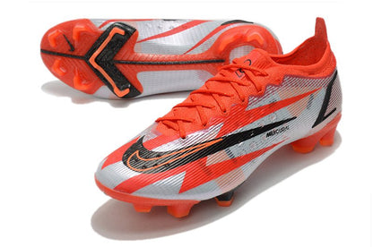 Nike Mercurial Vapor 14 Elite FG – Rouge Piment Noir Fantôme Orange Total - FootXPert