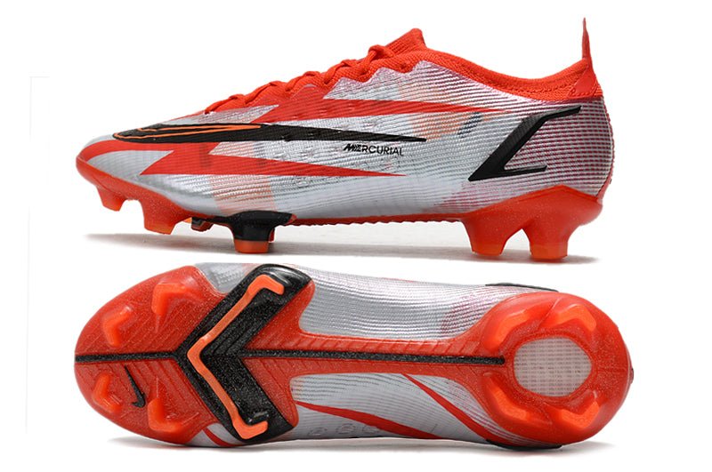 Nike Mercurial Vapor 14 Elite FG – Rouge Piment Noir Fantôme Orange Total - FootXPert