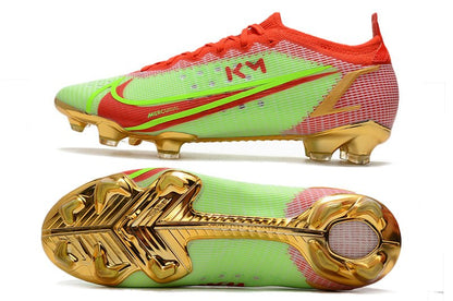 Nike Mercurial Vapor 14 Elite FG – Vert Rouge Or - FootXPert