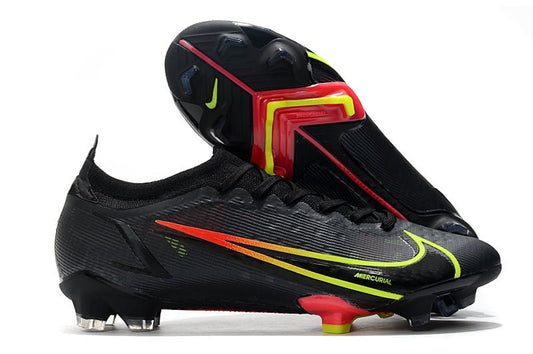 Nike Mercurial Vapor 14 Elite SG - Pro – Black x Prism – Noir Jaune Rouge - FootXPert