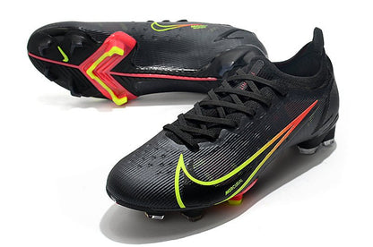Nike Mercurial Vapor 14 Elite SG - Pro – Black x Prism – Noir Jaune Rouge - FootXPert