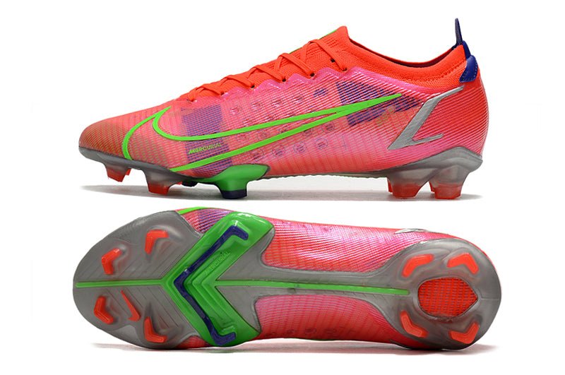 Nike Mercurial Vapor 14 Elite SG - Pro – Rubis Argent Métallique - FootXPert