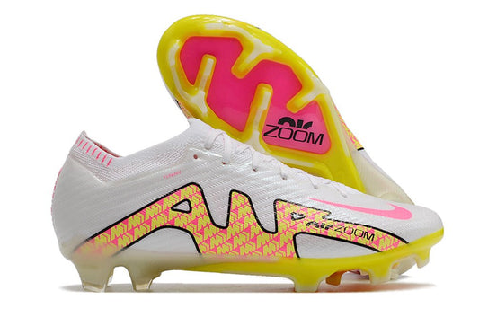 Nike Mercurial Vapor 15 Elite FG – Blanc Rose Jaune - FootXPert