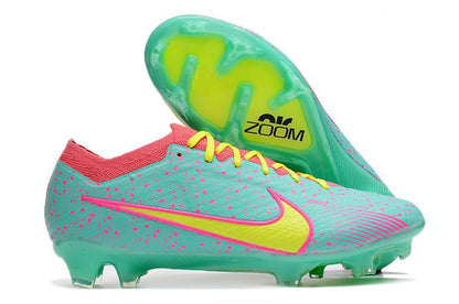 Nike Mercurial Vapor 15 Elite FG – Bleu Jaune Rose - FootXPert
