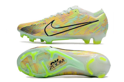 Nike Mercurial Vapor 15 Elite FG – Bonded – Vert Bleu Orange - FootXPert