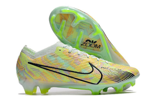 Nike Mercurial Vapor 15 Elite FG – Bonded – Vert Bleu Orange - FootXPert