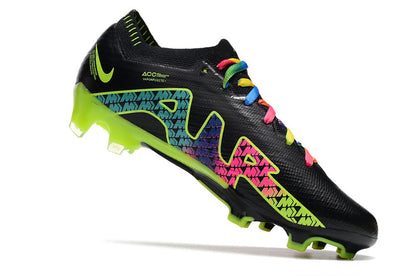 Nike Mercurial Vapor 15 Elite FG – Noir Blanc Vert - FootXPert