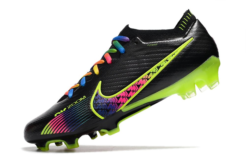 Nike Mercurial Vapor 15 Elite FG – Noir Blanc Vert - FootXPert