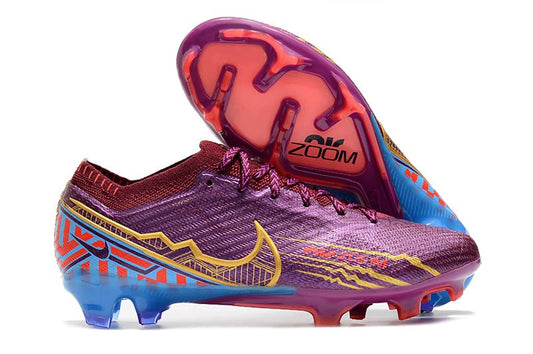 Nike Mercurial Vapor 15 Elite SG – KM – Foncé Betterave Métallique Or - FootXPert
