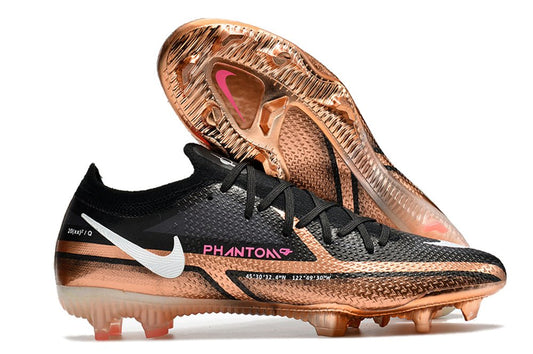 Nike Phantom GT2 Elite DF FG – Cuivre Métallique Blanc Noir - FootXPert