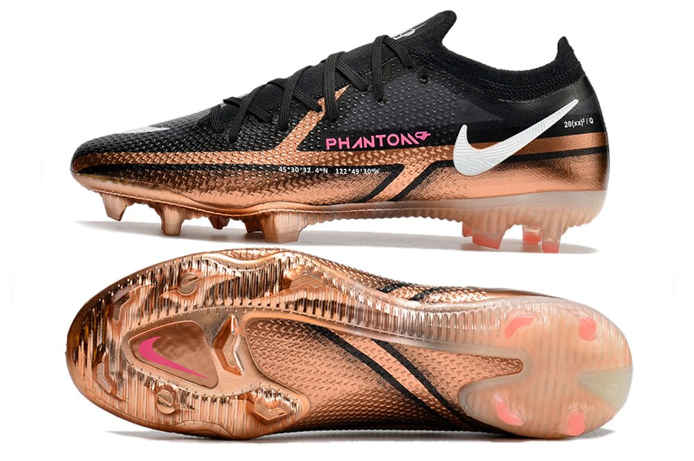 Nike Phantom GT2 Elite DF FG – Cuivre Métallique Blanc Noir - FootXPert
