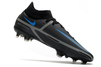 Nike Phantom GT2 Elite DF FG – Shadow Pack – Noir Gris Fer Bleu Gris Fumé - FootXPert