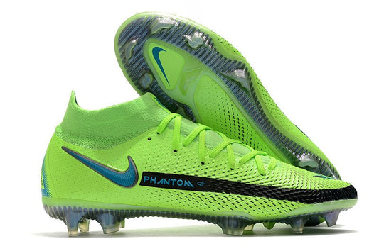 Nike Phantom GT2 Elite DF FG – Volt Pack – Green Strike Bleu Glow - FootXPert