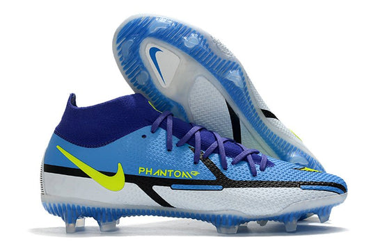 Nike Phantom GT2 Elite FG – Sapphire Volt Gris Brouillard Bleu - FootXPert