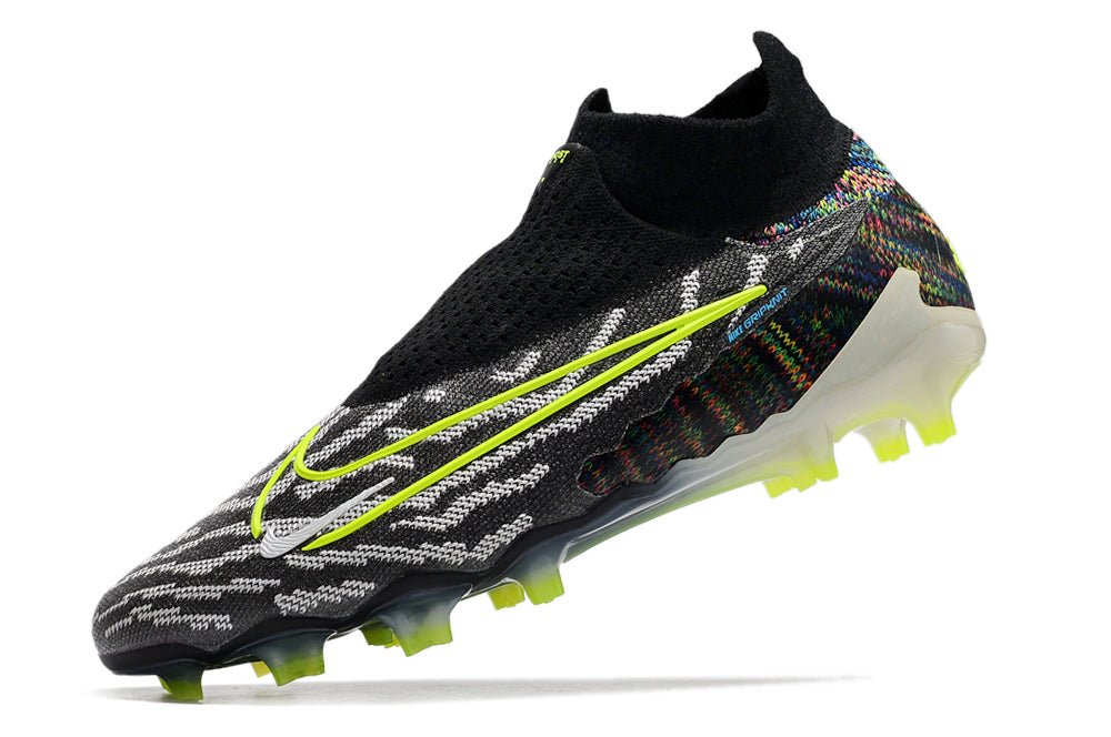 Nike Phantom GX Elite DF FG – Blast Pack – Noir Volt Blanc Multicolore - FootXPert