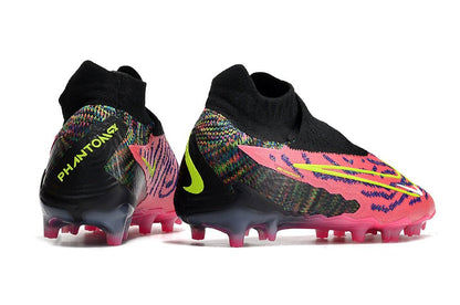 Nike Phantom GX Elite DF FG – Rose Noir Jaune - FootXPert