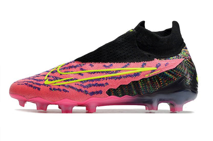 Nike Phantom GX Elite DF FG – Rose Noir Jaune - FootXPert
