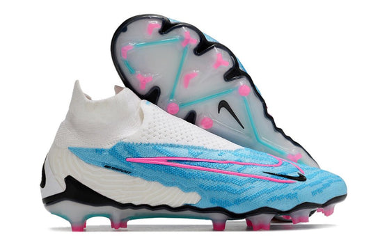 Nike Phantom GX Elite FG – Link Pack – Blanc Bleu Baltique Pink Blast - FootXPert