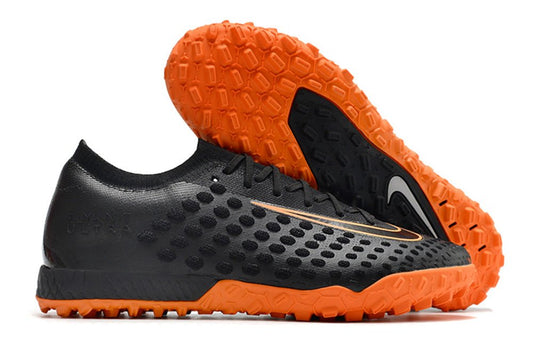 Nike Phantom Ultra Venom TF Elite Black and Orange Football Boots - FootXPert