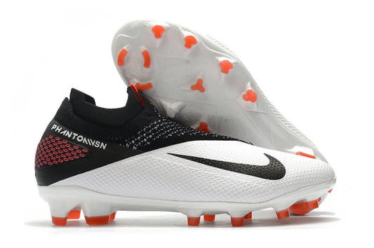 Nike Phantom Vision 2 Elite FG – Blanc Noir Cramoisi - FootXPert