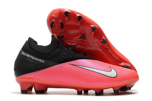 Nike Phantom Vision 2 Elite FG – Cramoisi Argent Noir - FootXPert