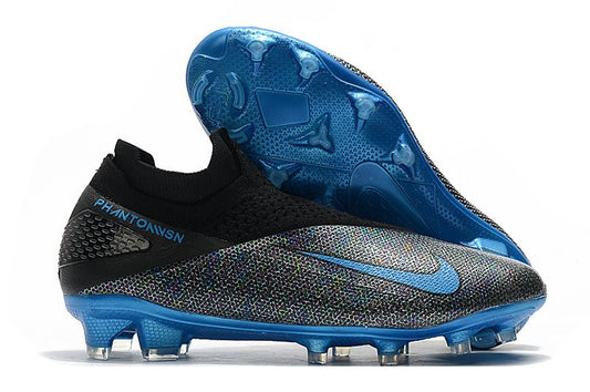 Nike Phantom Vision 2 Elite FG – Noir Bleu Laser Anthracite - FootXPert