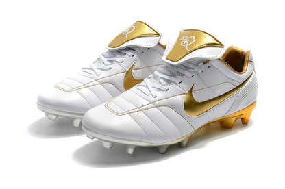 Nike Tiempo Legend 7 Elite FG – R10 – Blanc Or - FootXPert