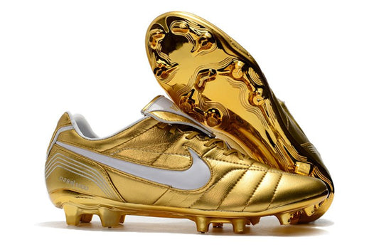 Nike Tiempo Legend 7 Elite FG – R10 – Or Blanc - FootXPert