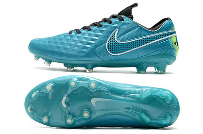 Nike Tiempo Legend 8 Elite FG – Aquamarine Blanc Vert Citron - FootXPert
