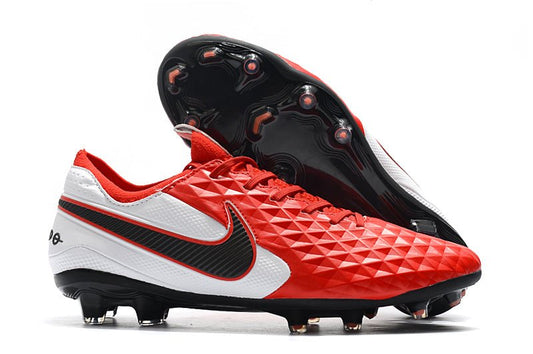 Nike Tiempo Legend 8 Elite FG – Rouge Blanc - FootXPert