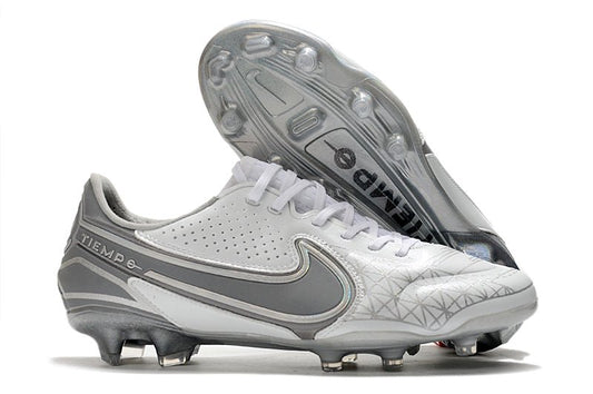 Nike Tiempo Legend 9 Elite FG – Blanc Gris - FootXPert