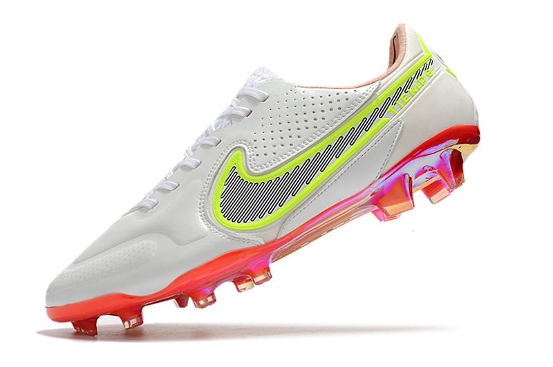 Nike Tiempo Legend 9 Elite FG – Blanc Noir Carmin Rose Explosion - FootXPert