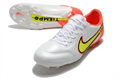 Nike Tiempo Legend 9 Elite FG – Blanc Volt Carmin - FootXPert