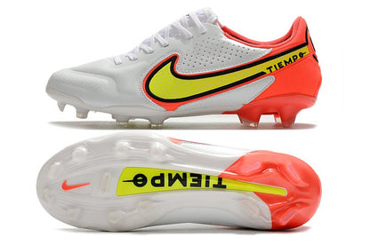 Nike Tiempo Legend 9 Elite FG – Blanc Volt Carmin - FootXPert