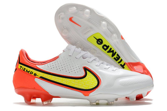Nike Tiempo Legend 9 Elite FG – Blanc Volt Carmin - FootXPert