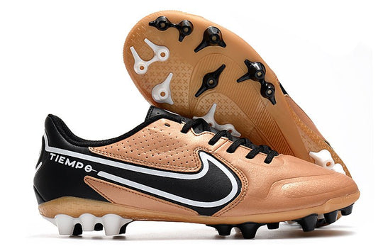 Nike Tiempo Legend 9 Elite FG – Cuivre Métallique Blanc Noir Cassé - FootXPert