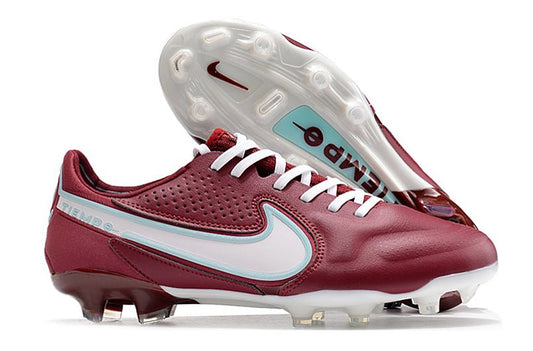 Nike Tiempo Legend 9 Elite FG – Rouge Équipe Blanc Hibiscus Mystique - FootXPert
