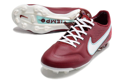 Nike Tiempo Legend 9 Elite FG – Rouge Équipe Blanc Hibiscus Mystique - FootXPert