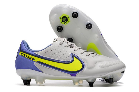 Nike Tiempo Legend 9 Elite SG - Pro – Gris Brouillard Volt Sapphire - FootXPert