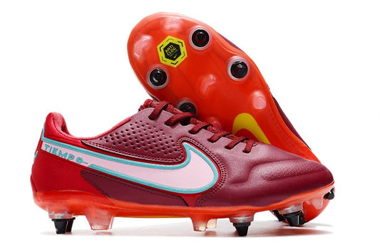 Nike Tiempo Legend 9 Elite SG - Pro – Rouge Équipe Blanc Hibiscus Mystique - FootXPert